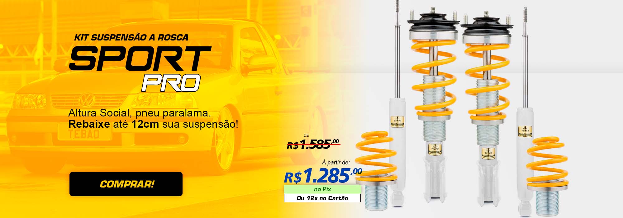 Kit Rosca Sport Pro