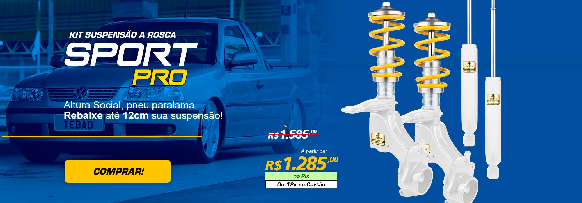 Kit Rosca Sport Pro