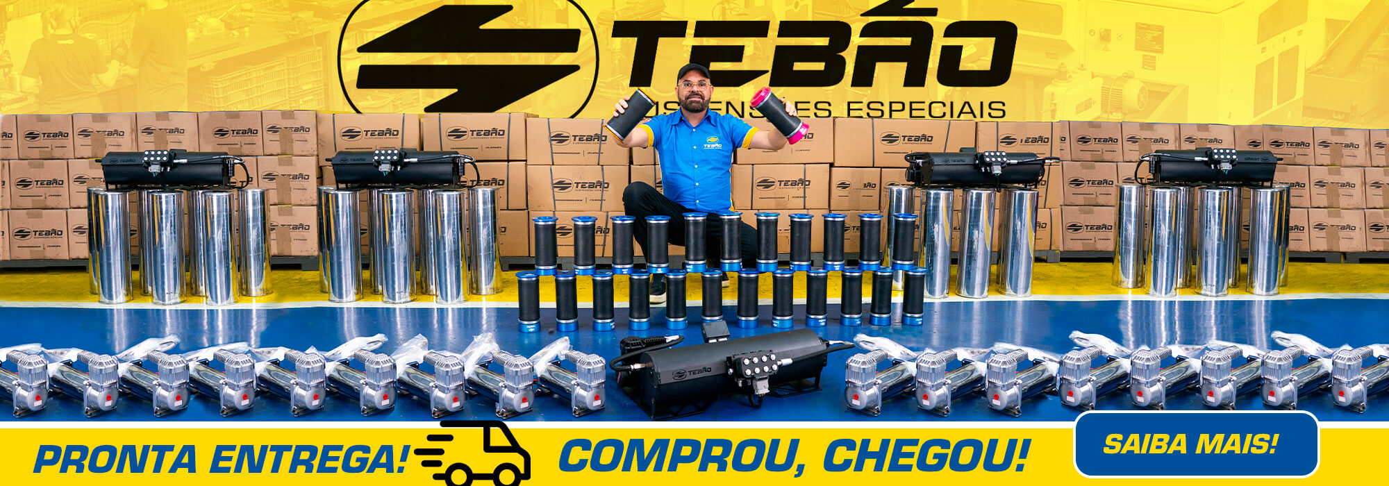 Pronta Entrega Suspensão a Ar
